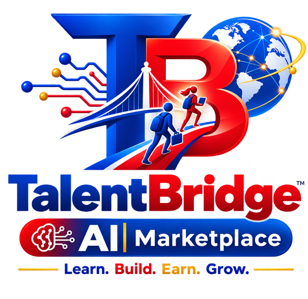TalentBridge AI Marketplace & Digital Hub logo